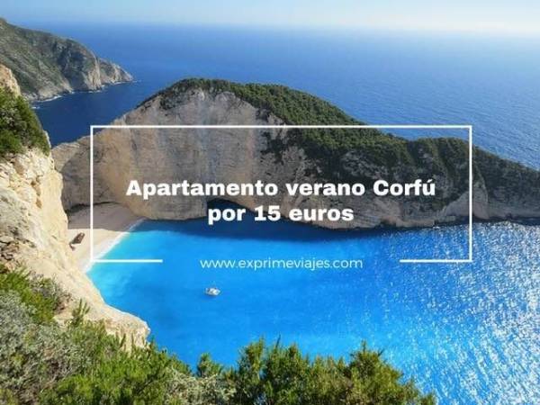 🏨 APARTAMENTO VERANO EN CORFÚ POR 15 EUROS