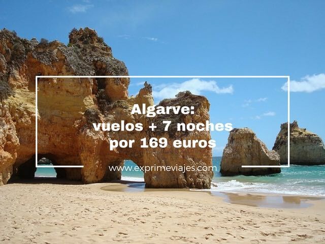🇵🇹 ALGARVE: VUELOS + 7 NOCHES POR 169 EUROS