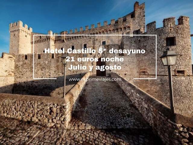 🇮🇹 HOTEL CASTILLO 5* ROMA CON DESAYUNO POR 21 EUROS
