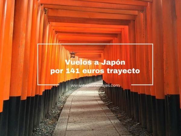 🇯🇵 VUELOS A JAPÓN POR 141 EUROS TRAYECTO