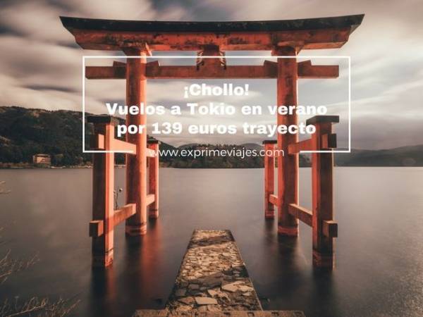 🇯🇵 VUELOS A TOKIO EN VERANO POR 139 EUROS TRAYECTO