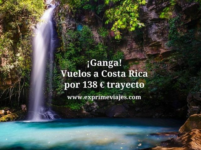 🇨🇷 VUELOS A COSTA RICA POR 138 EUROS TRAYECTO