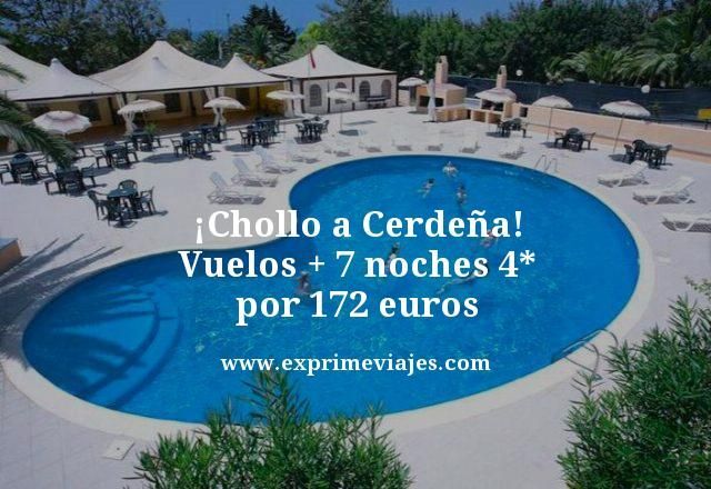 🇮🇹 CERDEÑA: VUELOS + 7 NOCHES 4* POR 172 EUROS