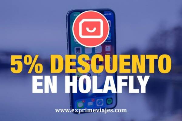 ✈️ 5% de descuento en Holafly para tener internet en el extranjero