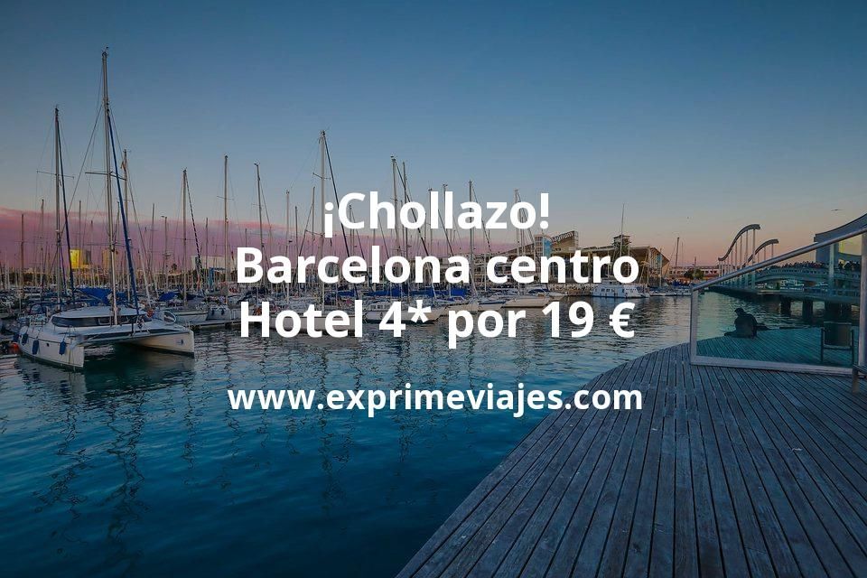 🇪🇸 Barcelona centro: Hotel 4* por 19 € p.p/noche