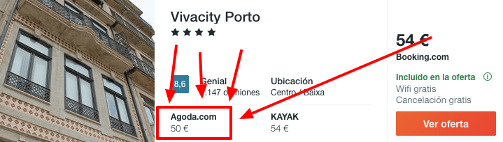 hotel barato 4 estrellas oporto fin de semana