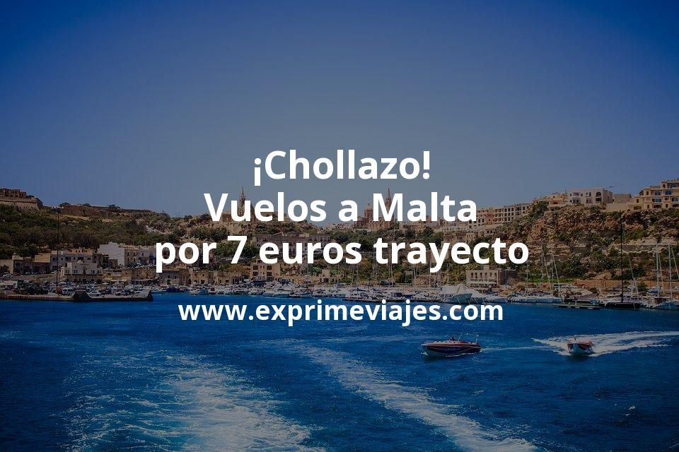 🇲🇹 Malta: Vuelos por 7 euros trayecto