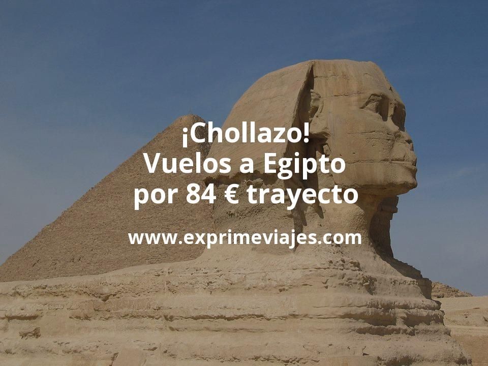 🇪🇬 Vuelos a Egipto por 84 euros trayecto