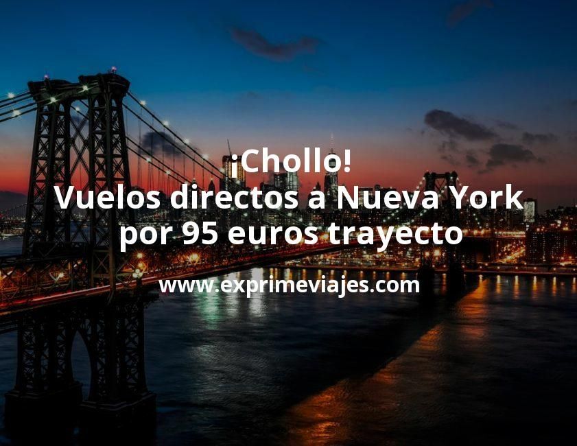 🇺🇸 Vuelos directos a Nueva York por 95 euros trayecto