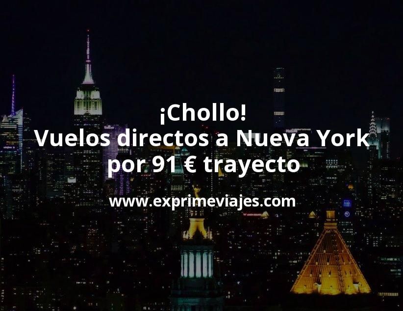 🇺🇸 Vuelos directos a Nueva York por 91 euros trayecto