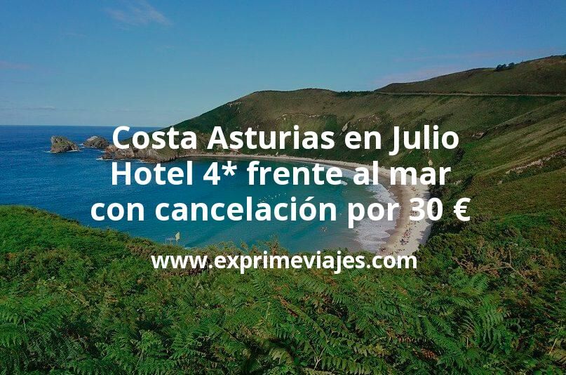 🇪🇸 Costa Asturias en Julio: Hotel 4* frente al mar con cancelación por 33 € p.p/noche