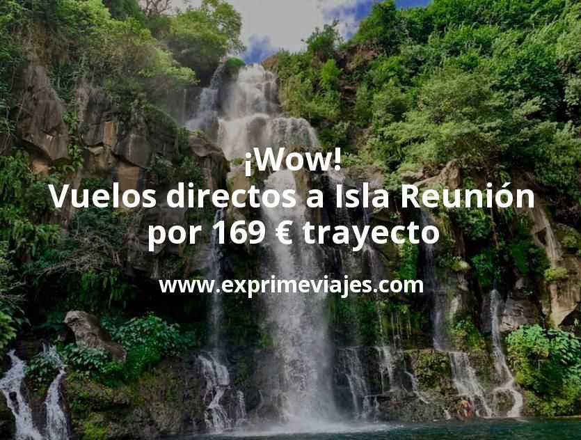 🏖️ Vuelos directos a Isla Reunión por 169 euros trayecto
