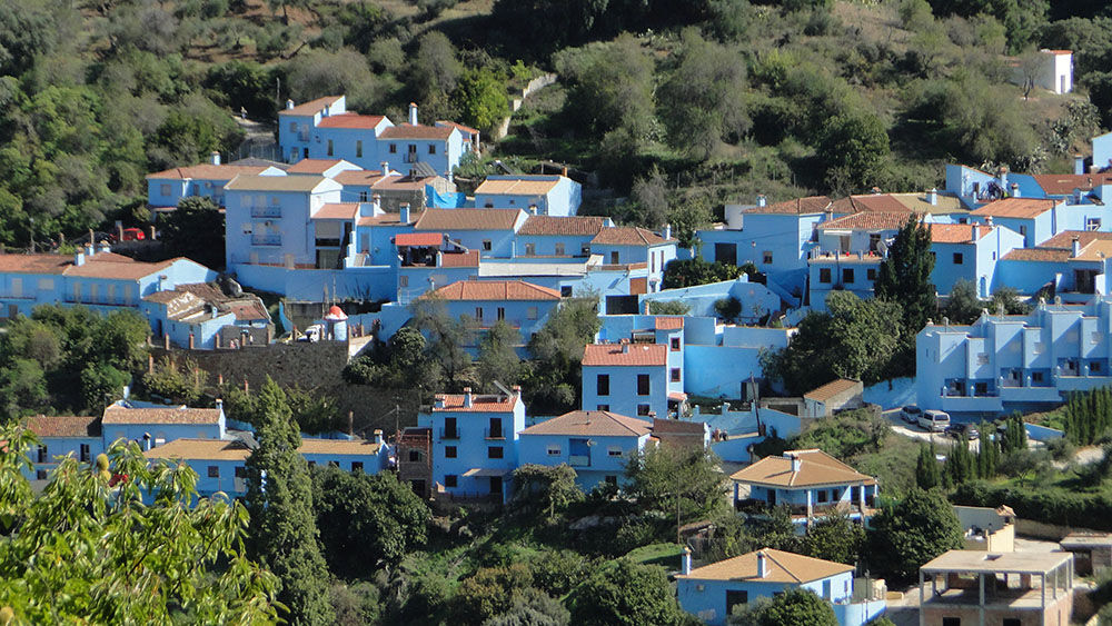 Júzcar pueblo pitufo
