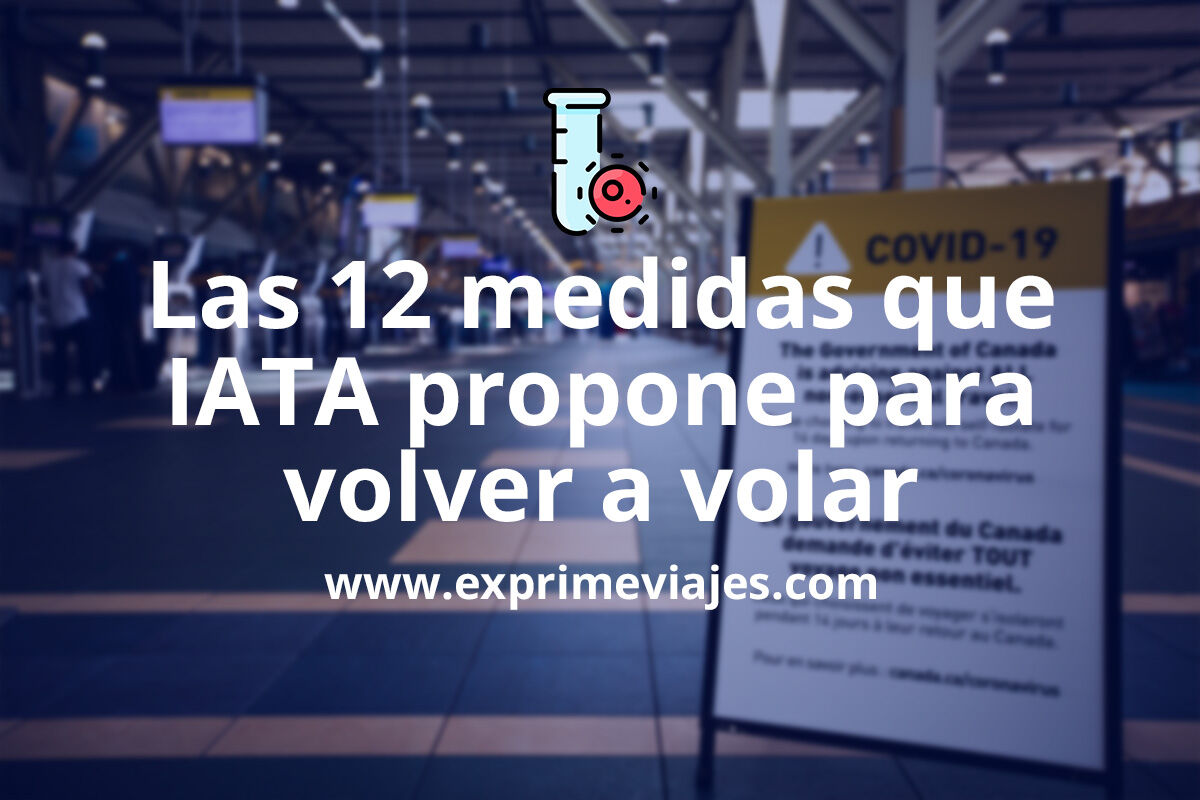 ✈️ Las propuestas de la Asociación Internacional de Transporte Aéreo para retomar los vuelos