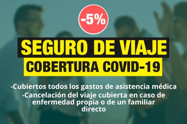 🛡️ 5% de descuento en tu seguro de viaje de Mondo
