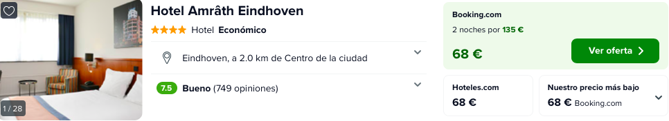 Fin de semana Eindhoven: Vuelos + 2 noches hotel 4* por 102 euros Fin de semana Eindhoven: Vuelos + 2 noches hotel 4* por 102 euros