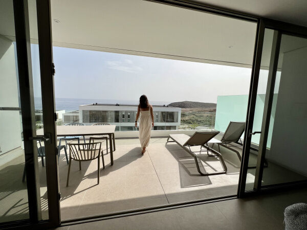 terraza apartamento Nivaria beach