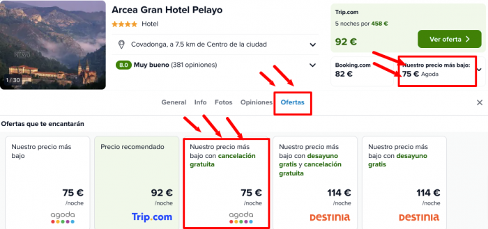 ¡Última hora! Lagos de Covadonga: Hotel 4* con cancelación por 38 € p.p/noche