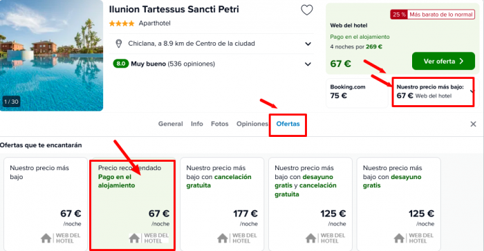 Puente Octubre Chiclana: Hotel 4* por 33 € p.p/noche