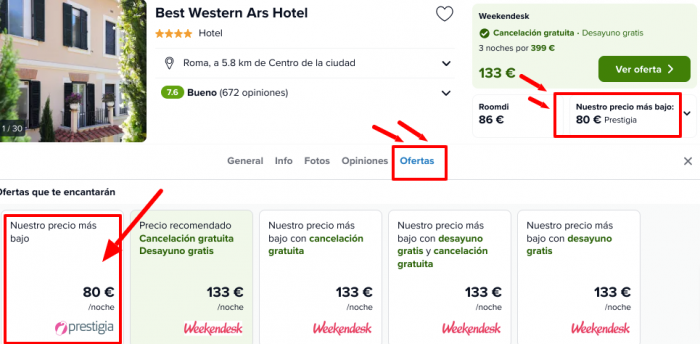 Nochevieja en Roma: Vuelos + 3 noches hotel 4* por 172 euros