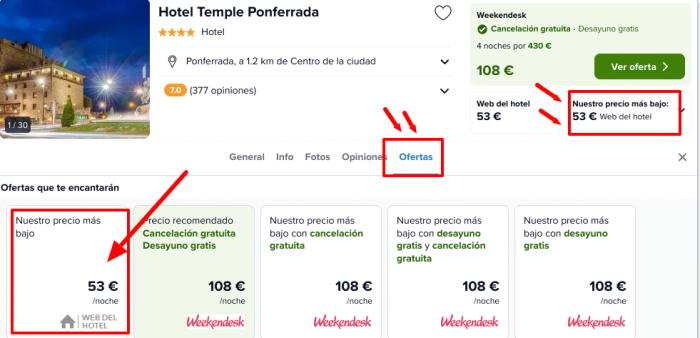 Puente Noviembre en las Médulas: Hotel 4* por 26 € p.p/noche