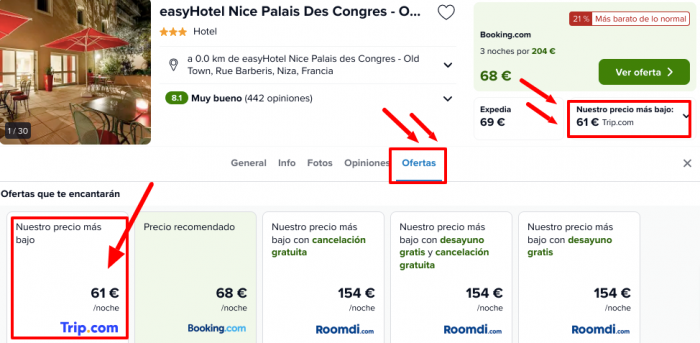 ¡Brutal! Nochevieja en Niza: Vuelos + 3 noches centro por 124 euros