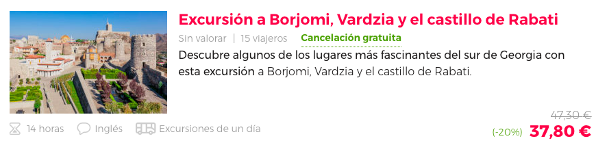 que ver en Georgia