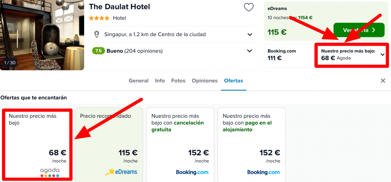 dormir barato hotel 4 estrellas Singapur en verano dormir barato hotel 4 estrellas Singapur en verano
