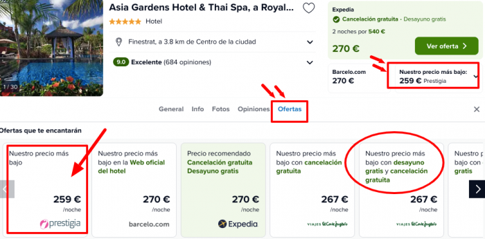 Fin de semana: Exclusivo Asia Gardens 5* por 129 euros p.p./noche