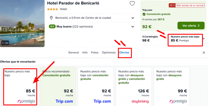 Semana Santa Costa Azahar: Parador 4* en Benicarló por 42 € p.p/noche