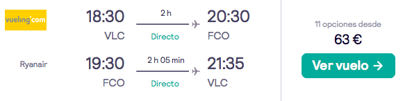 Roma en Verano: Vuelos + 4 noches hotel 4* centro con desayuno por 180 euros Roma en Verano: Vuelos + 4 noches hotel 4* centro con desayuno por 180 euros