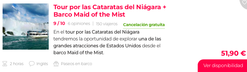 que ver en Costa Este EEUU: