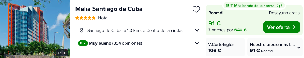 ¡Brutal! Verano en Cuba: Vuelos directos + 7 noches Meliá 5* por 866 euros ¡Brutal! Verano en Cuba: Vuelos directos + 7 noches Meliá 5* por 866 euros
