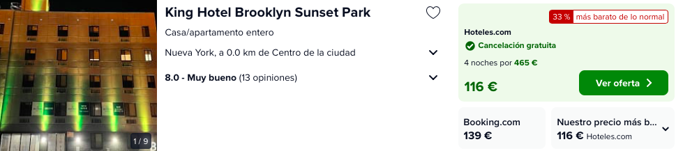 ¡Ofertón! Nueva York Puente de Noviembre: Vuelos directos + 4 noches por 666 euros