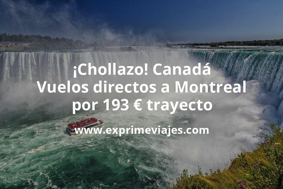 🇨🇦 Canadá: Vuelos directos por 193 euros trayecto