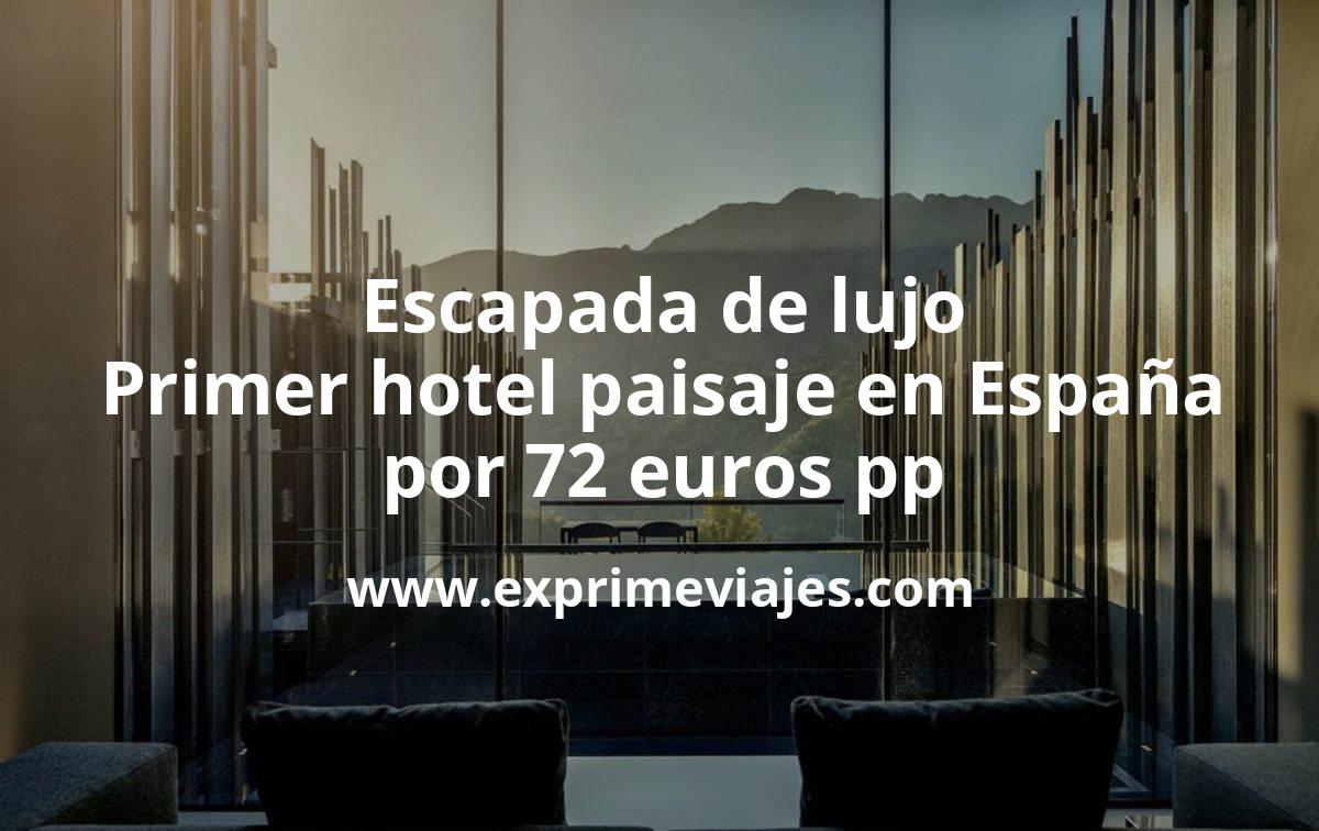 🇪🇸 Escapada de Lujo en Vivood Landscape: El Primer Hotel Paisaje de España por 72 € p.p/noche