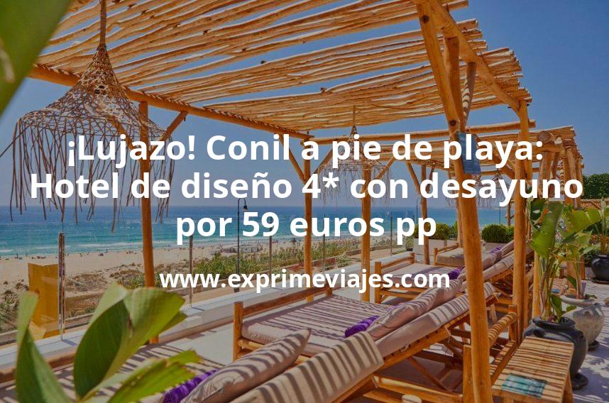 🇪🇸 Lujazo! Conil: hotel de diseño 4* a pie de playa con desayuno por 59 euros pp