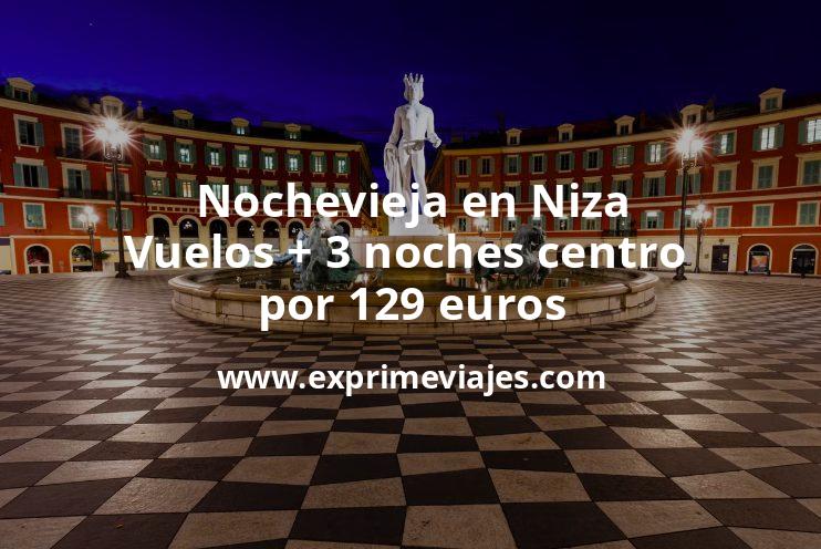 🇫🇷 Nochevieja en Niza: Vuelos + 3 noches centro por 129 euros