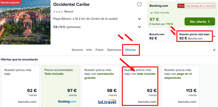 Punta Cana: Vuelos directos + 8 noches Barceló 4* TODO INCLUIDO por 838 € p.p/noche