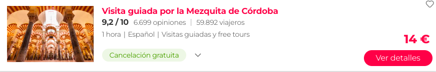 ¡Brutal! Escapada a Córdoba: Palacio S. XV en el centro cancelable por 17 € p.p/noche