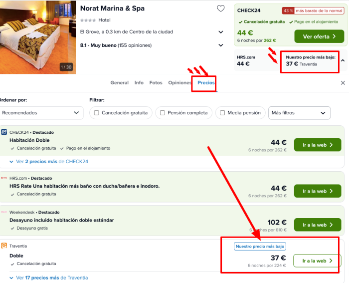 ¡Brutal! Septiembre Rías Baixas: Hotel Spa 4* cancelable por 18 € p.p/noche ¡Brutal! Septiembre Rías Baixas: Hotel Spa 4* cancelable por 18 € p.p/noche