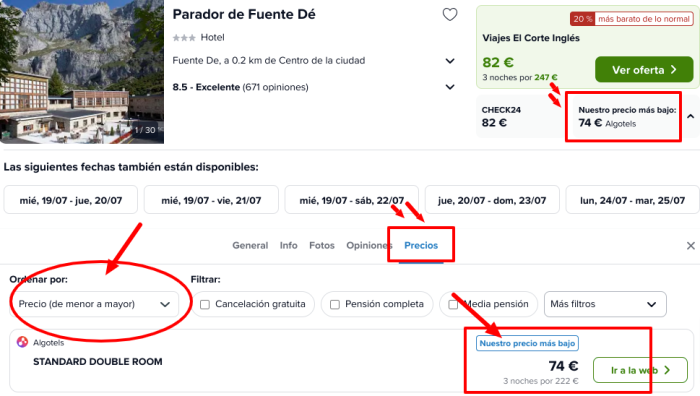 Picos de Europa en Septiembre: Parador de Fuente Dé por 37 € p.p/noche
