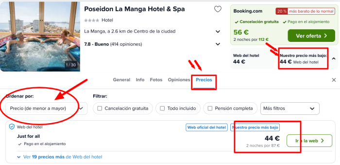 ¡Chollo! Fin de semana en La Manga: Hotel 4* frente al mar por 22 € p.p/noche