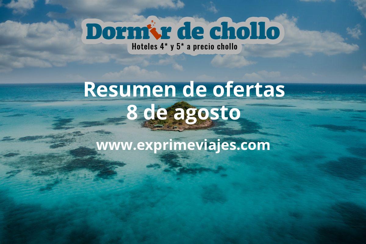 ✈️ Resumen de ofertas de Dormir de Chollo – 8 de agosto