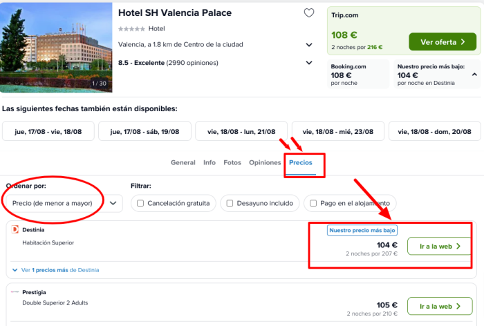 Navidad de Lujo en Valencia: Hotel Spa 5* por 52 € p.p/noche