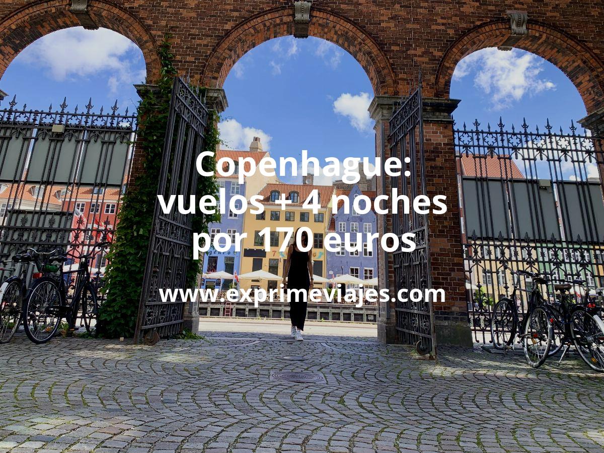 🇩🇰 Copenhague: vuelos + 4 noches por 170 euros