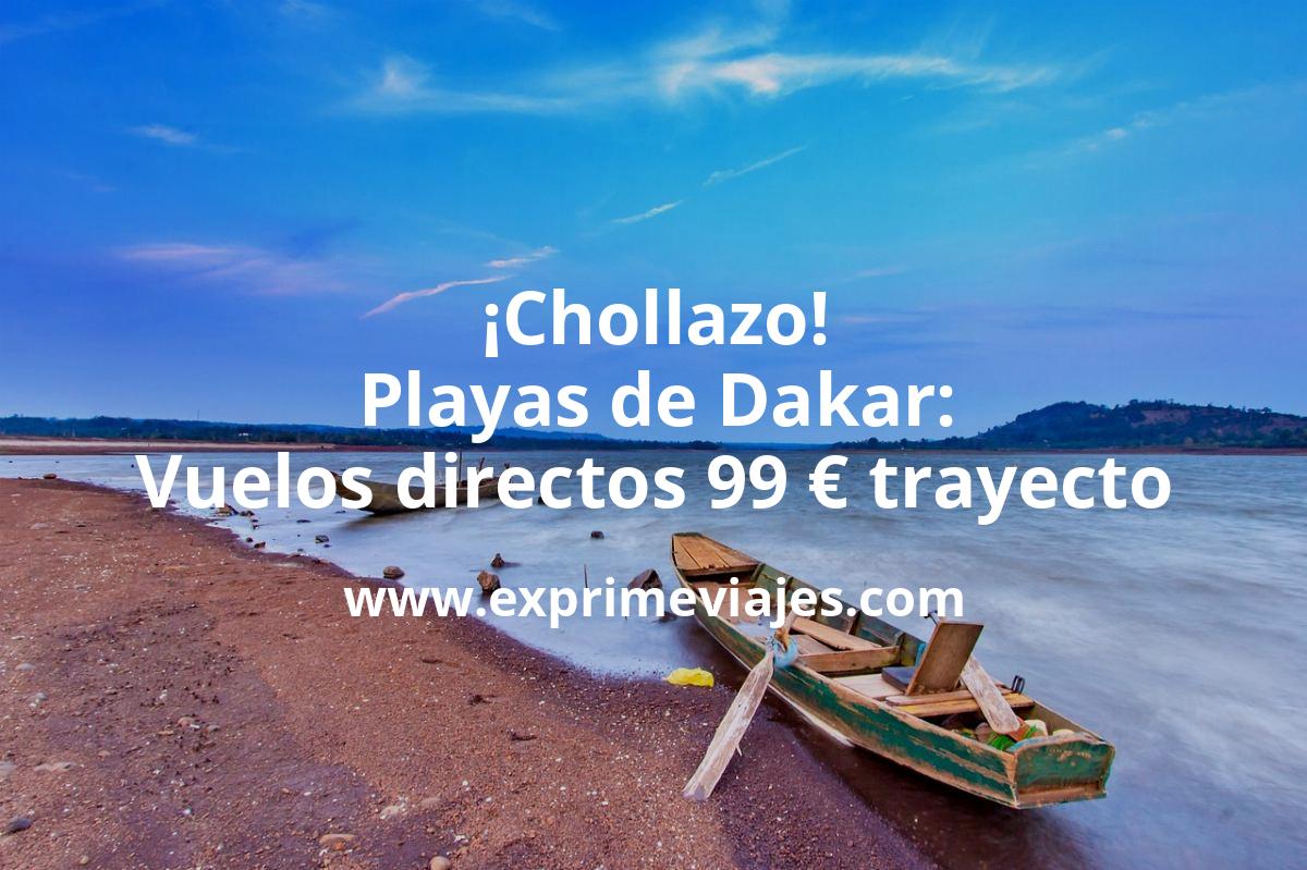 🏖️ Playas de Dakar: Vuelos directos por 99 euros trayecto