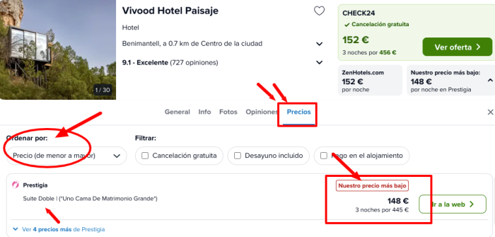 ¡Ofertón! Escapada de Lujo: Suite en el Vivood Landscape Hotel Paisaje por 74 € p.p/noche
