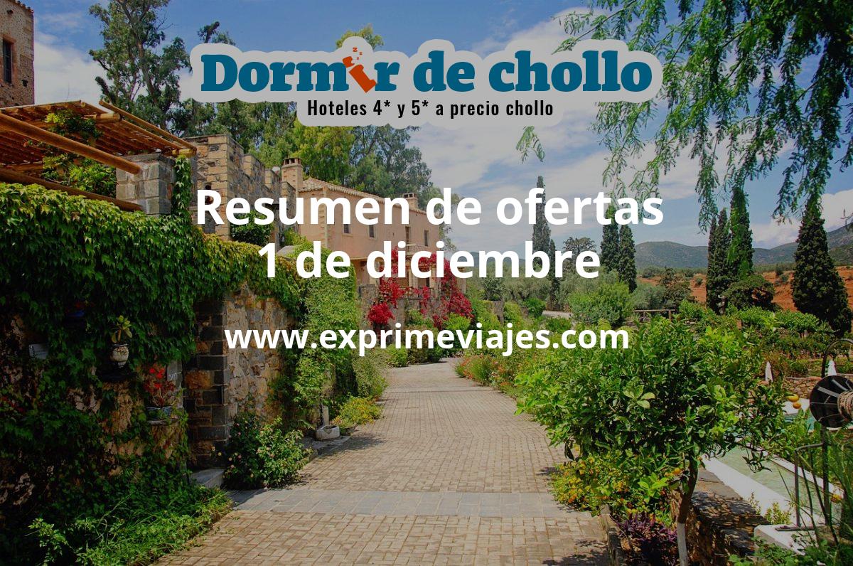 ✈️ Resumen de ofertas de Dormir de Chollo – 1 de diciembre