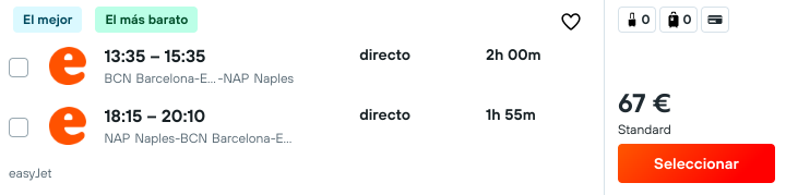 ¡Ganga! Fin de semana Nápoles: Vuelos + 2 noches hotel 4* por 132 euros